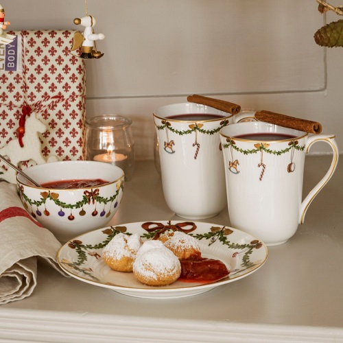 Stjerneriflet Jul kopper fra Royal Copenhagen